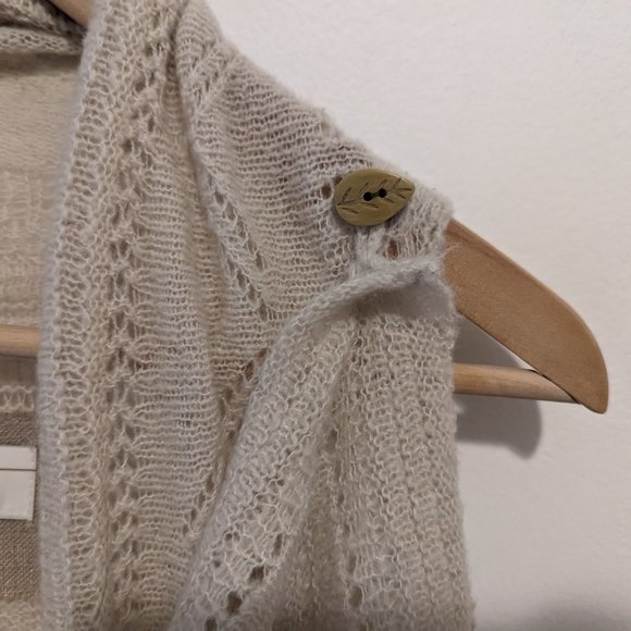 Anthropologie Angel of the North "Lua" Sweater Duster Vest - Picture 10 of 16